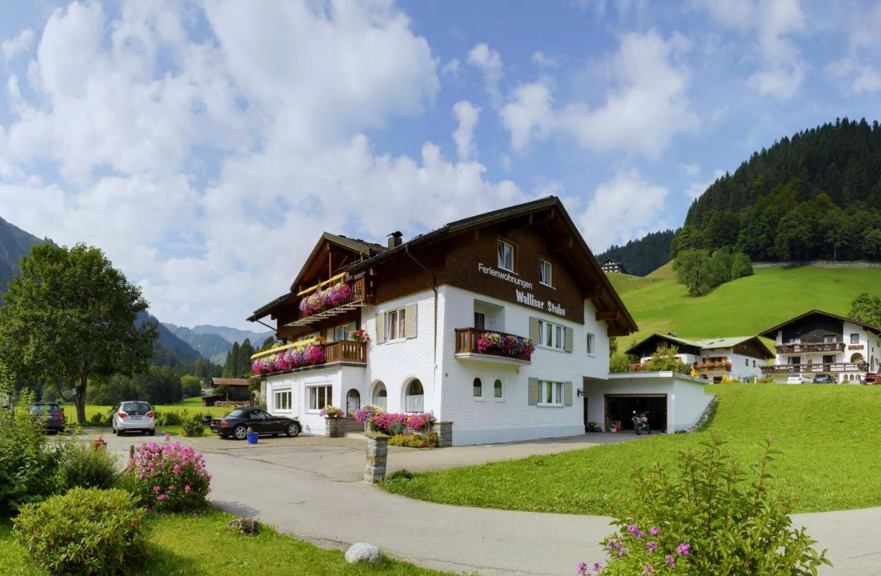 Walliser Stube Aparthotel Mittelberg Exterior photo