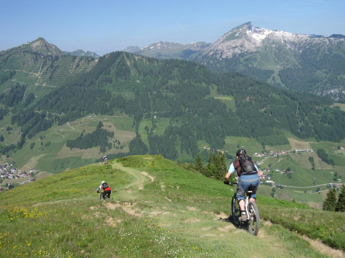 Walliser Stube Aparthotel Mittelberg Exterior photo